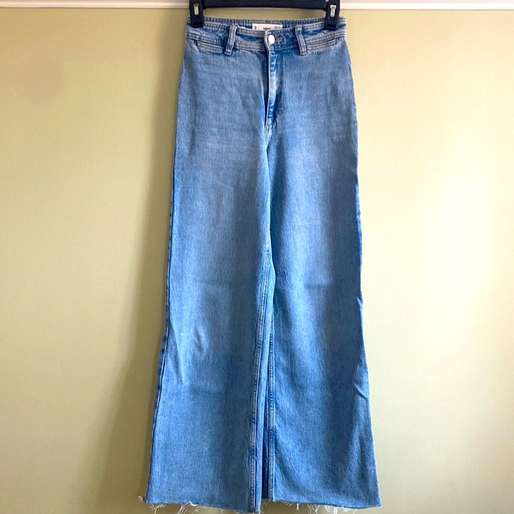 MANGO Catherine high rise, wide leg jeans